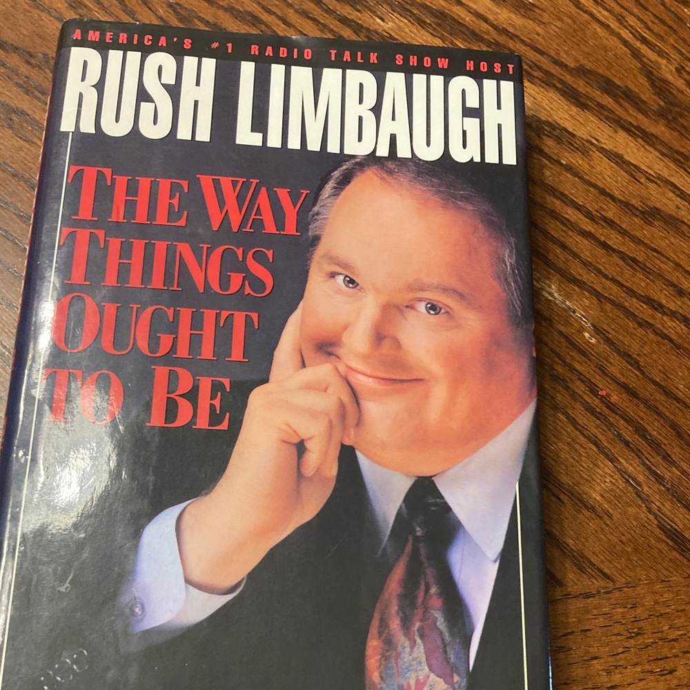 Rush Limbaugh Book - The Way Things Ought to Be